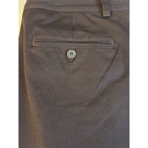 LAUREN RALPH LAUREN Adelle Pants Women 14 Brown Straight Leg Chino Office Work - Picture 6 of 12